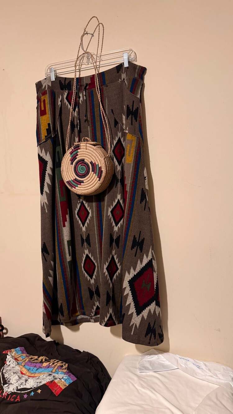 Coin 1804 Aztec Blanket Skirt & Bag Bundle